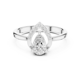 Ladies Ring DDLR-511@7 - White Gold - Image