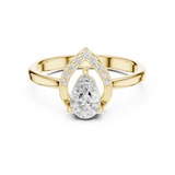 Ladies Ring DDLR-511@7 - Yellow Gold - Image