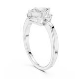 Ladies Ring DDLR-513@7 - White Gold - Image