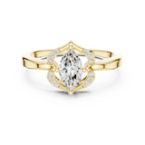 Ladies Ring DDLR-513@7 - Yellow Gold - Image