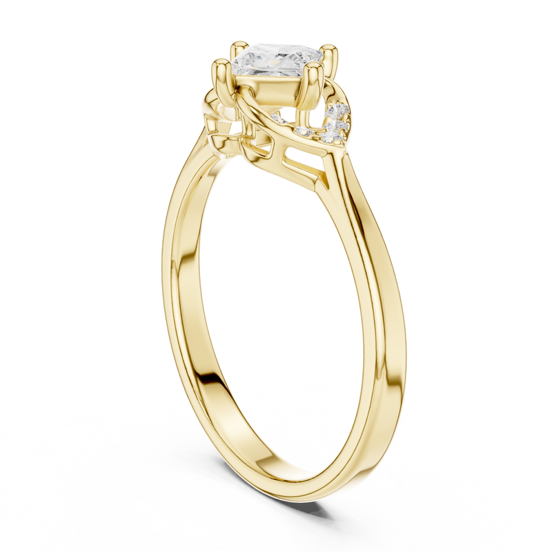 Ladies Ring DDLR-515@7 - Yellow Gold - Image