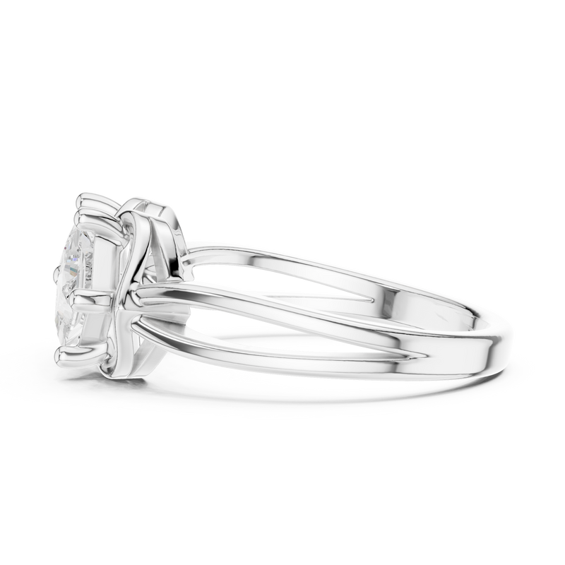 Ladies Ring DDLR-516@7 - White Gold - Image