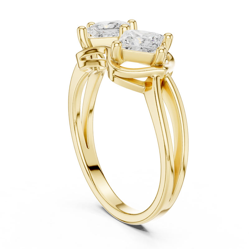Ladies Ring DDLR-516@7 - Yellow Gold - Image
