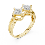 Ladies Ring DDLR-516@7 - Yellow Gold - Image