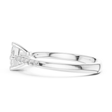 Ladies Ring DDLR-518@7 - White Gold - Image