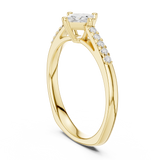 Ladies Ring DDLR-518@7 - Yellow Gold - Image