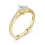 Ladies Ring DDLR-518@7 - Yellow Gold - Image