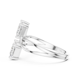 Ladies Ring DDLR-519@7 - White Gold - Image