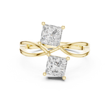 Ladies Ring DDLR-519@7 - Yellow Gold - Image