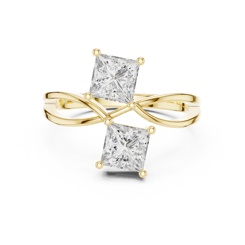 Ladies Ring DDLR-519@7 - Yellow Gold - Image