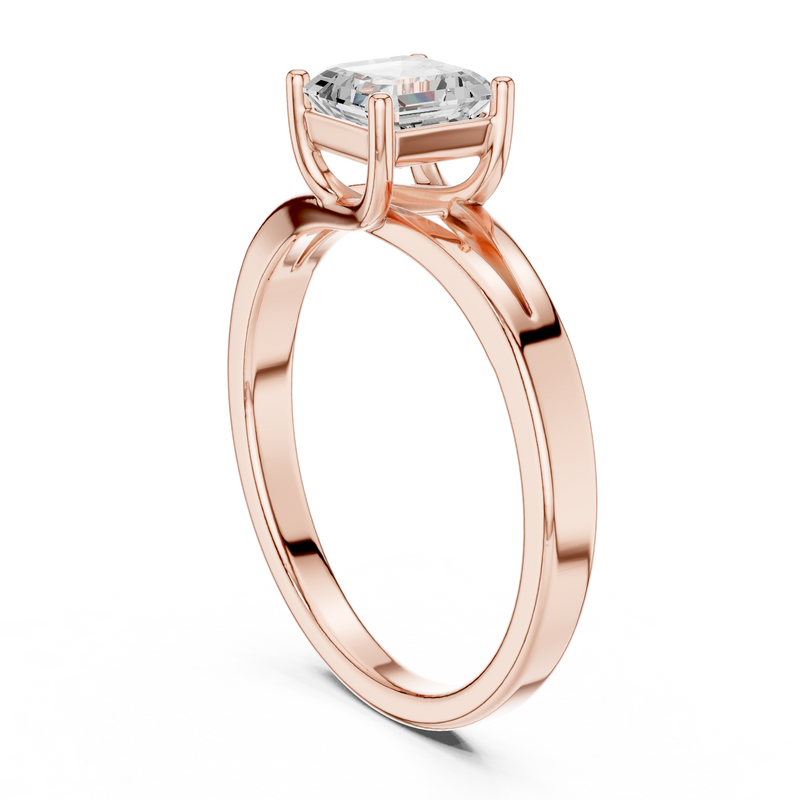 Ladies Ring DDLR-521@7 - Rose Gold - Image