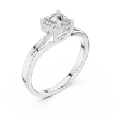 Ladies Ring DDLR-521@7 - White Gold - Image