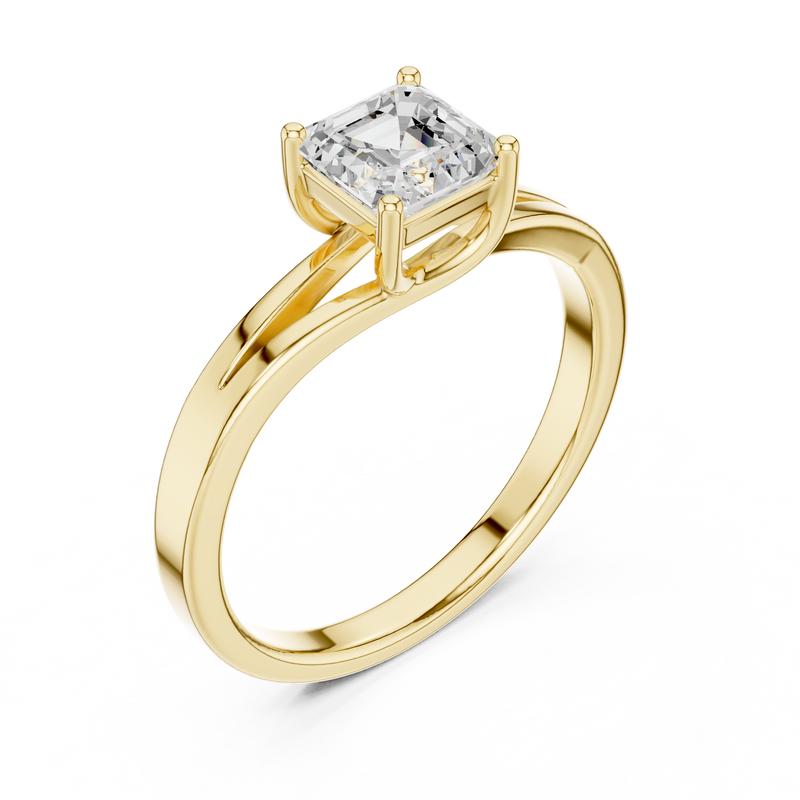 Ladies Ring DDLR-521@7 - Yellow Gold - Image