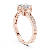 Ladies Ring DDLR-525@7 - Rose Gold - Image
