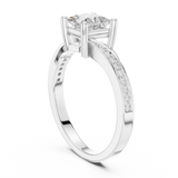 Ladies Ring DDLR-525@7 - White Gold - Image