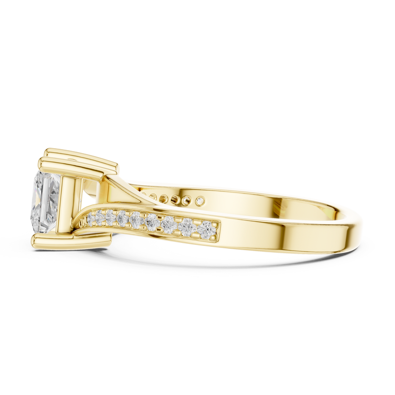 Ladies Ring DDLR-525@7 - Yellow Gold - Image