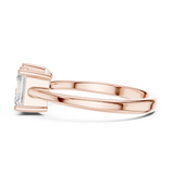 Ladies Ring DDLR-526@7 - Rose Gold - Image