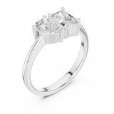 Ladies Ring DDLR-526@7 - White Gold - Image