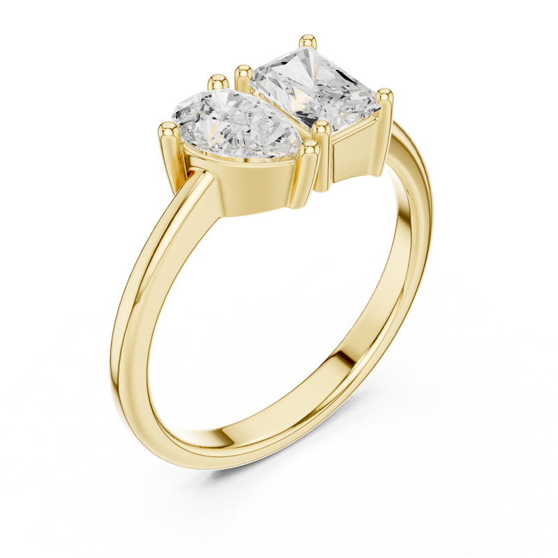 Ladies Ring DDLR-526@7 - Yellow Gold - Image