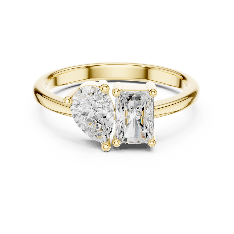 Ladies Ring DDLR-526@7 - Yellow Gold - Image