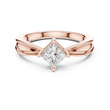 Ladies Ring DDLR-527@7 - Rose Gold - Image