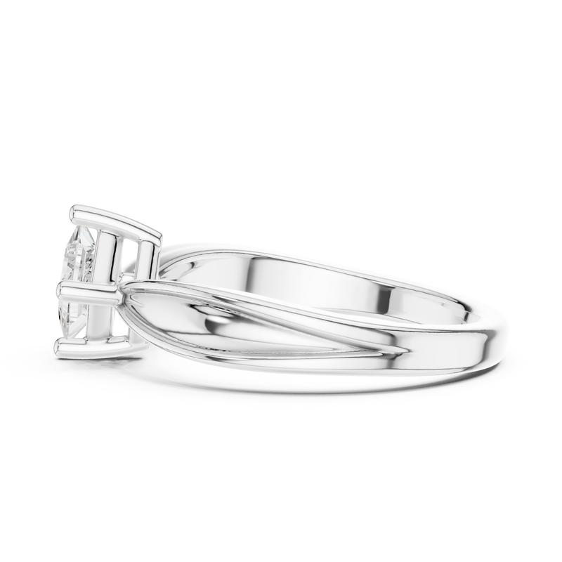 Ladies Ring DDLR-527@7 - White Gold - Image