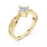Ladies Ring DDLR-527@7 - Yellow Gold - Image