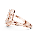 Ladies Ring DDLR-530@7 - Rose Gold - Image