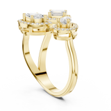 Ladies Ring DDLR-530@7 - Yellow Gold - Image