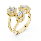 Ladies Ring DDLR-530@7 - Yellow Gold - Image
