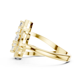 Ladies Ring DDLR-530@7 - Yellow Gold - Image