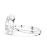 Ladies Ring DDLR-531@7 - White Gold - Image