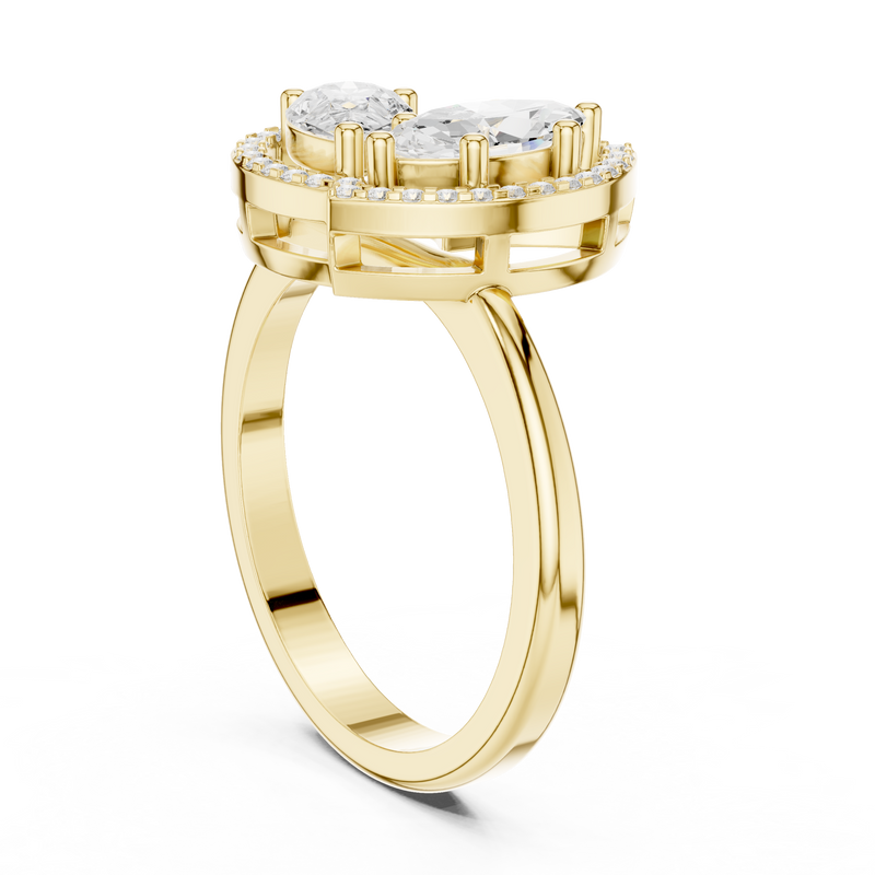 Ladies Ring DDLR-531@7 - Yellow Gold - Image