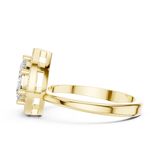 Ladies Ring DDLR-531@7 - Yellow Gold - Image