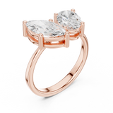 Ladies Ring DDLR-532@7 - Rose Gold - Image