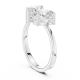 Ladies Ring DDLR-532@7 - White Gold - Image