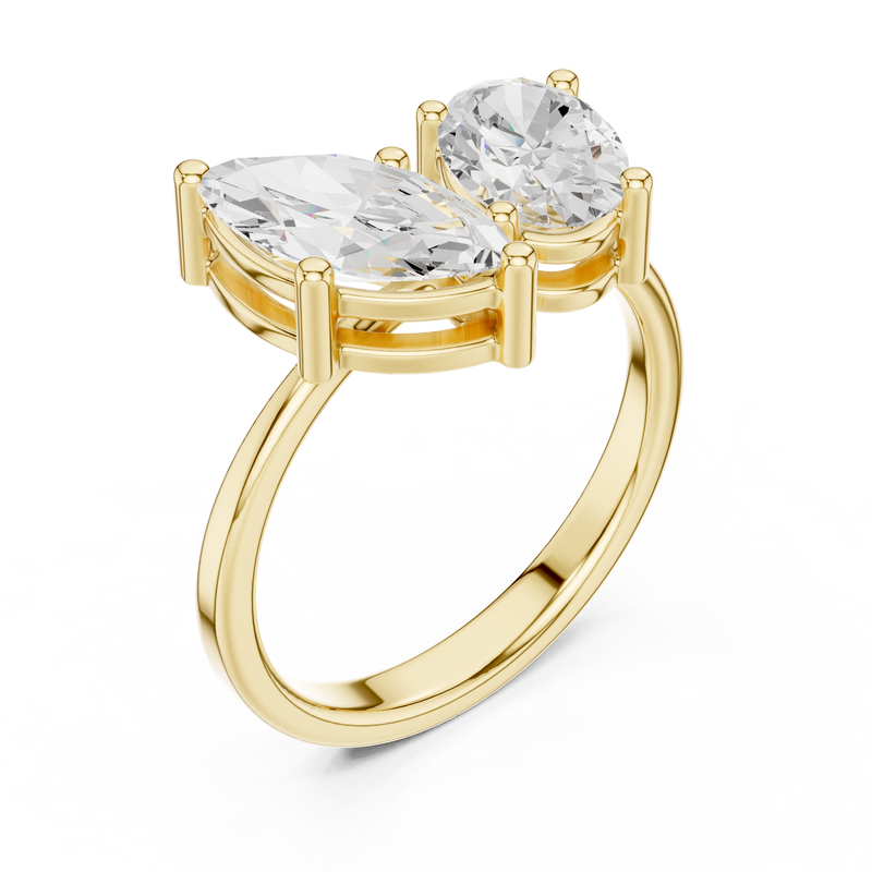 Ladies Ring DDLR-532@7 - Yellow Gold - Image