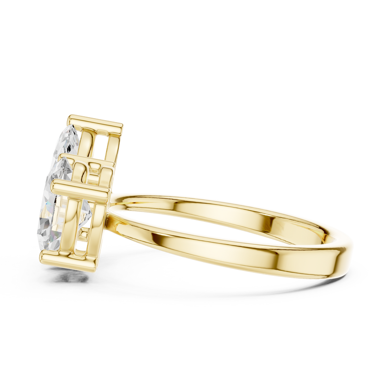 Ladies Ring DDLR-532@7 - Yellow Gold - Image