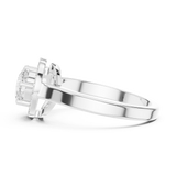 Ladies Ring DDLR-533@7 - White Gold - Image