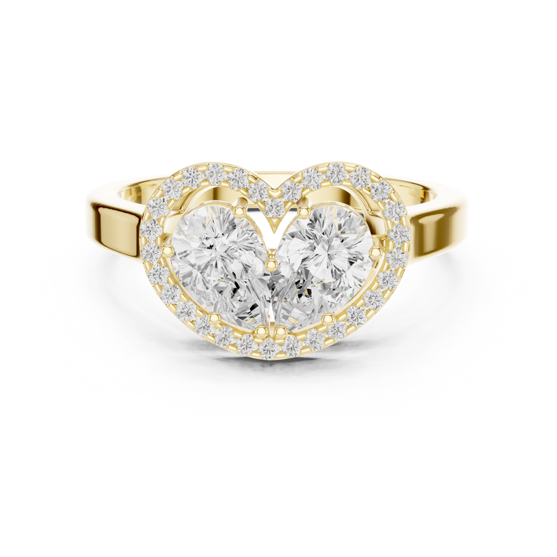 Ladies Ring DDLR-533@7 - Yellow Gold - Image