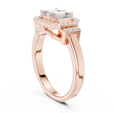 Ladies Ring DDLR-534@7 - Rose Gold - Image