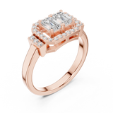 Ladies Ring DDLR-534@7 - Rose Gold - Image