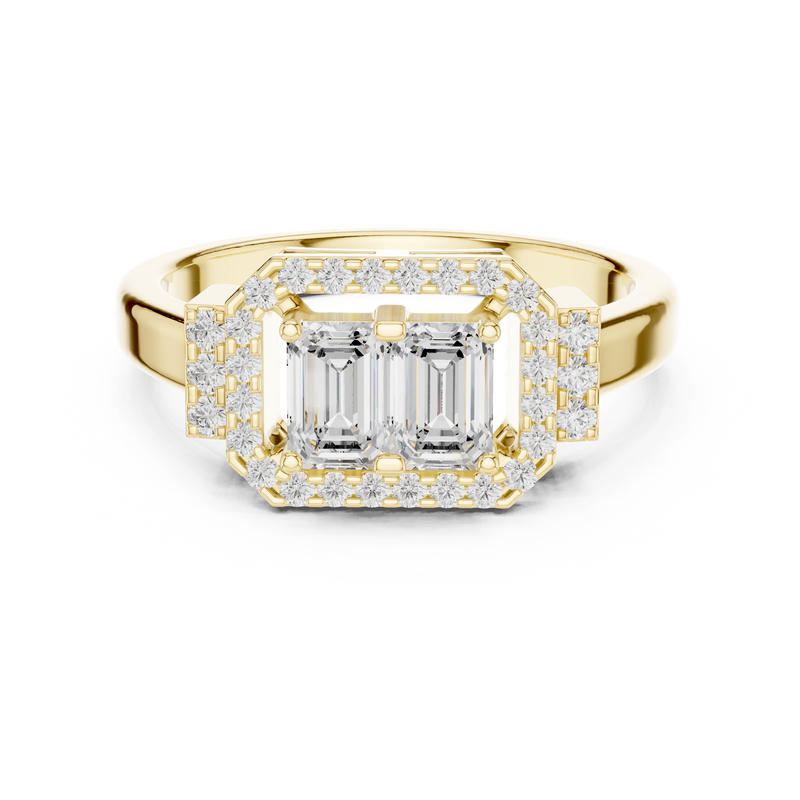 Ladies Ring DDLR-534@7 - Yellow Gold - Image