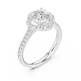 Ladies Ring DDLR-535@7 - White Gold - Image