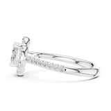 Ladies Ring DDLR-535@7 - White Gold - Image
