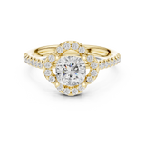 Ladies Ring DDLR-535@7 - Yellow Gold - Image