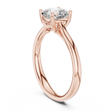Ladies Ring DDLR-536@7 - Rose Gold - Image