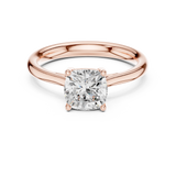 Ladies Ring DDLR-536@7 - Rose Gold - Image