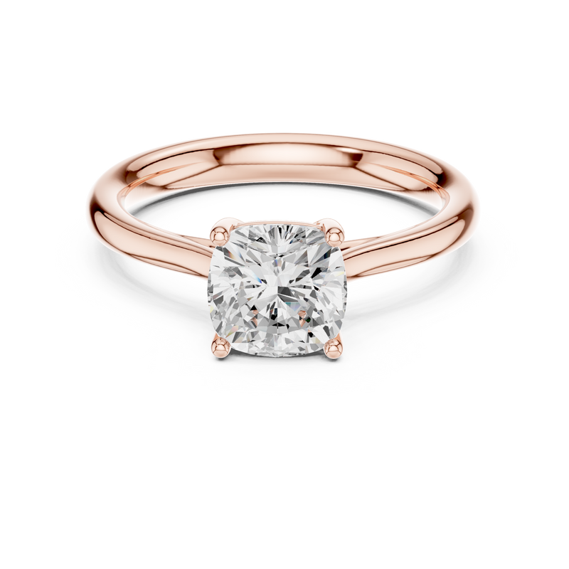 Ladies Ring DDLR-536@7 - Rose Gold - Image