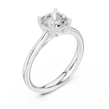 Ladies Ring DDLR-536@7 - White Gold - Image